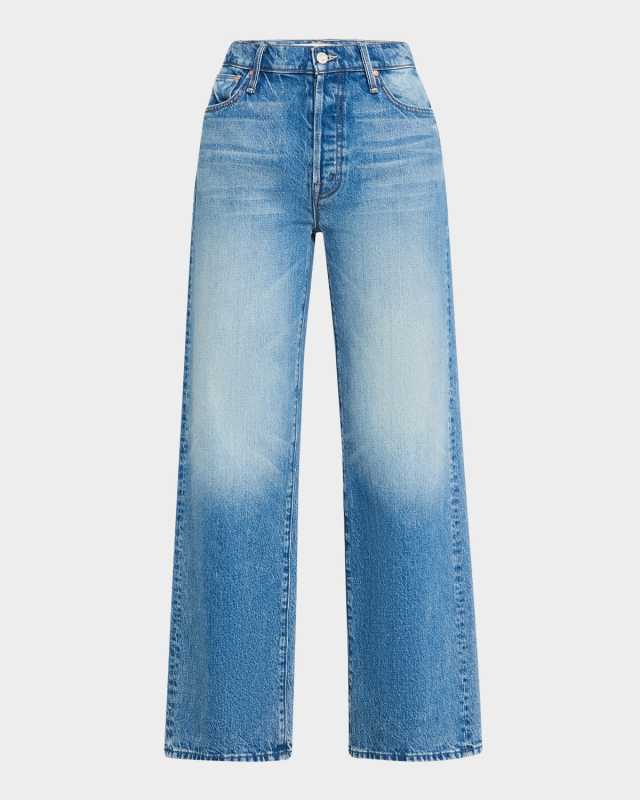 Lil' Dodger Button Sneak Jeans
